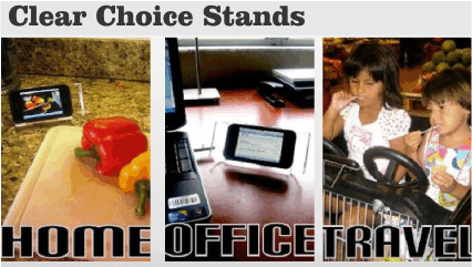Clear Choice Stands